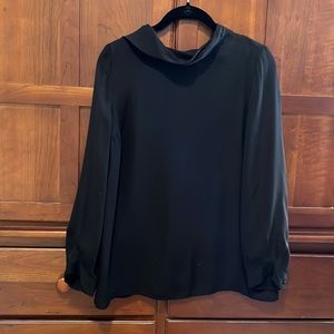 Joie black long sleeve blouse